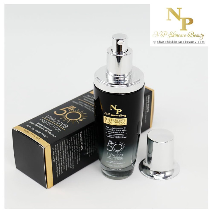 NP Skincare Beauty Tinted Moisturizer with SPF50 for Youthful Radiance and Advanced UV Protection 16 oz