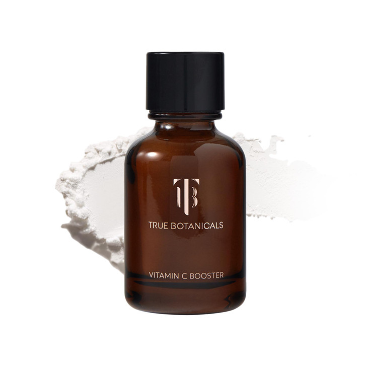 True Botanicals Vitamin C Booster Powder Treats Dark Spots Visibly Brightens wFerulic Acid Supercharge Any SerumMoisturi