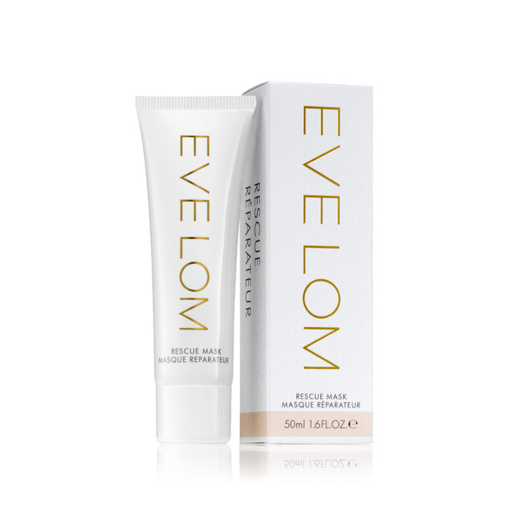 EVE LOM Rescue Facial Mask HoneyInfused Kaolin Clay with Ground Almonds Purifies Conditions Exfoliates for Brighter Comp
