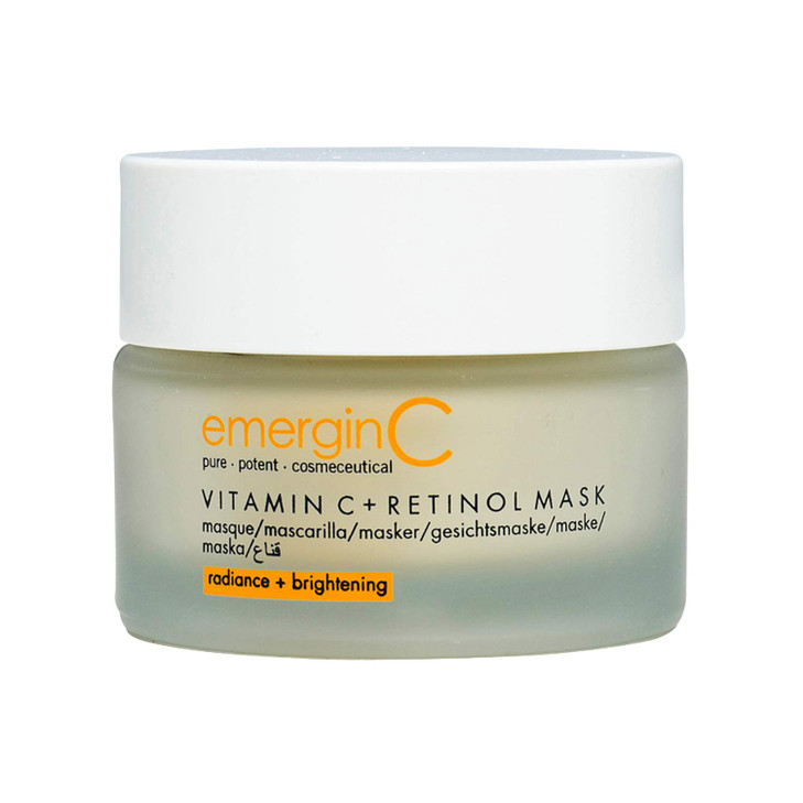 emerginC Vitamin C Retinol Mask Exfoliating Green Tea Face Mask with Kaolin Clay Removes Dead Skin Helps Improve The App