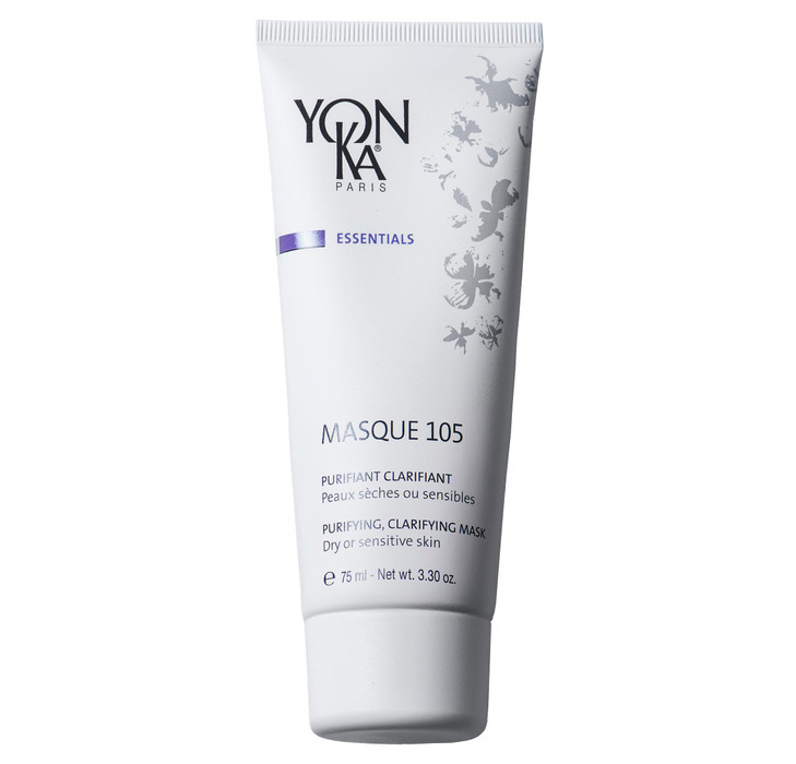 Yonka Essentials Masque 105 Clarifying and Purifying Face Mask Weekly Treatment for Dry and Sensitive Skin Hydrates Whil