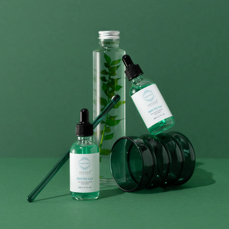 OxygenCeuticals Phyto Gel Brightening Soothing Gel Serum with Niacinamide Sodium Hyaluronate Centella Mulberry Root Extr