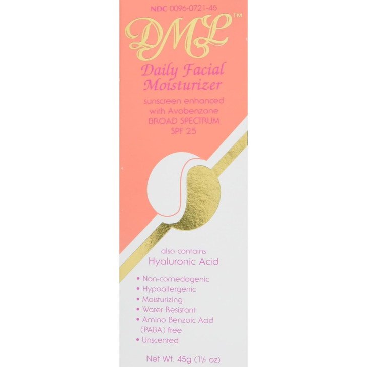 DML Facial Moisturizer SPF 25 150 oz Pack of 4