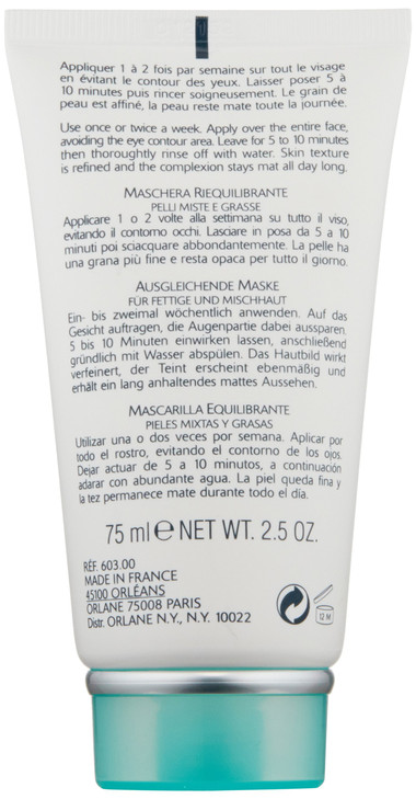 ORLANE PARIS Purete Balancing Mask 25 oz