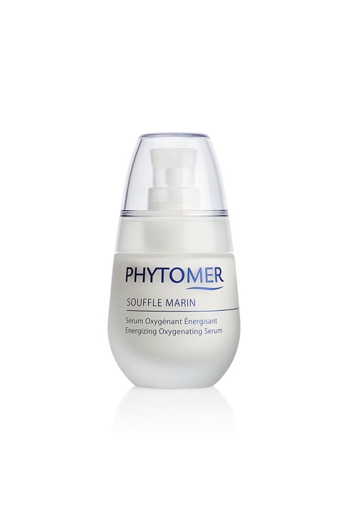 Phytomer Souffle Marin Energizing Face Serum Oxygenating Anti Aging Serum for Face Neck Facial Cream Moisturizer Correct