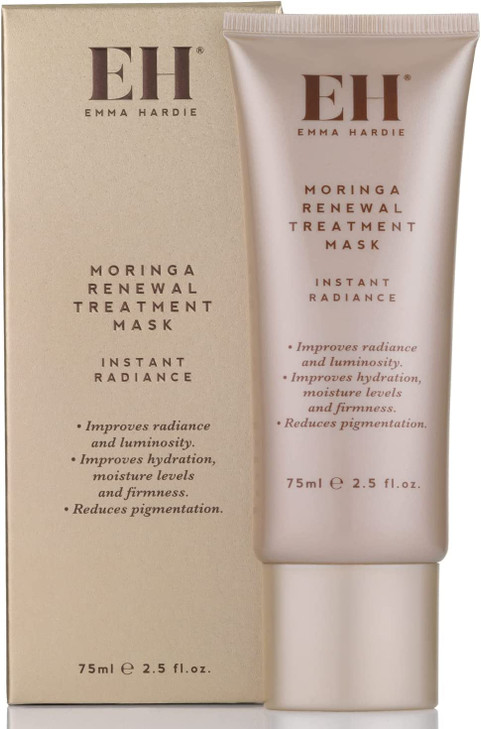 Emma Hardie 75ml Moringa Renewal Treatment Mask Moisturizes Firms Skin Reduces Pigmentation Evens Out Complexion Suitabl