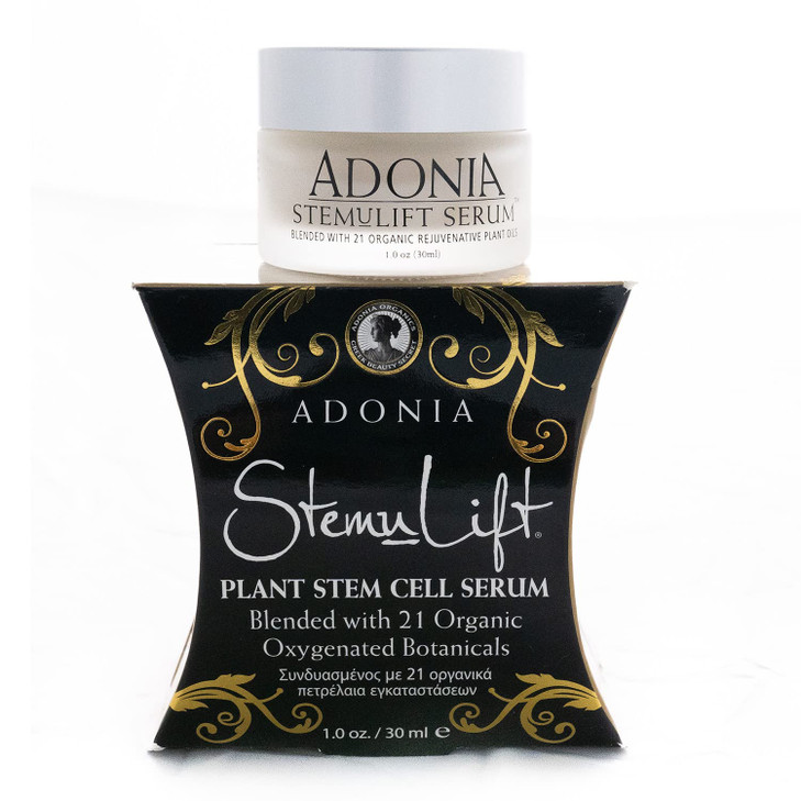 Adonia Organics StemuLift AntiAging Face Moisturizer Vegan Daily Wrinkle Cream with Plant Stem Cells Hydrates Firms Smoo