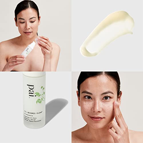 Pai Skincare All Becomes Clear Organic Copaiba Zinc Blemish Serum Natural Vegan Sensitive Skincare 1 fl oz 30 mL