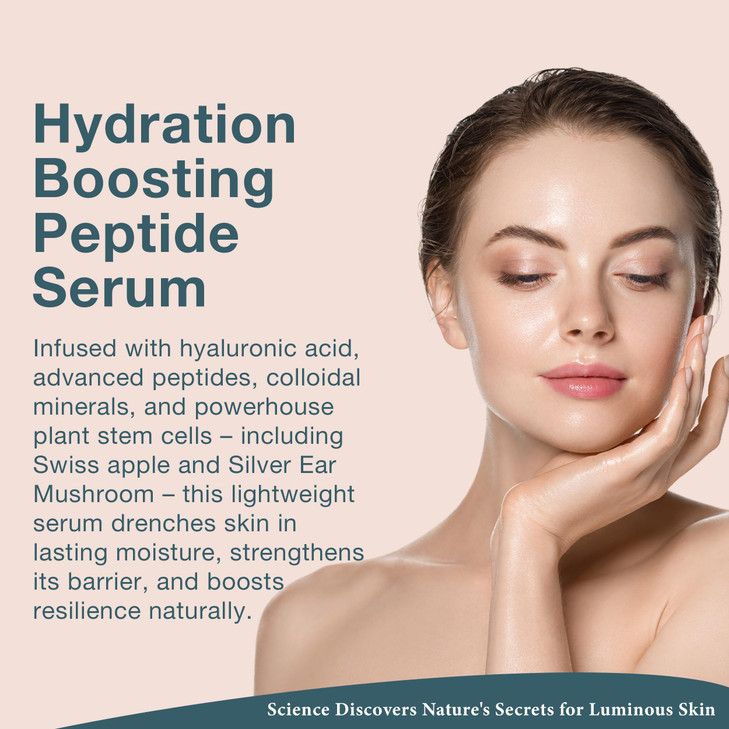 Lira Clinical BIO Hydra Infusion Hydrating Face Serum with Hyaluronic Acid Plant Stem Cells and Minerals Lightweight Fac