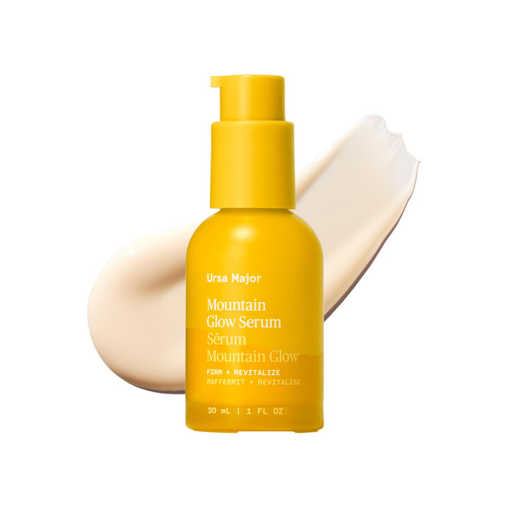 Ursa Major Mountain Glow Natural Face Serum Vegan Daily Facial Moisturizer Combat Wrinkles Sagging Skin Boost Radiance a