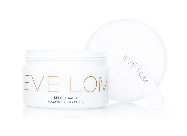 EVE LOM Rescue Facial Mask HoneyInfused Kaolin Clay with Ground Almonds Purifies Conditions Exfoliates for Brighter Comp