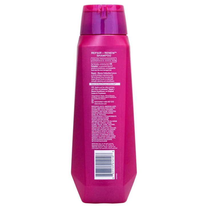 Infusium Repair and Volumize Shampoo - Clarifying Shampoo for All Hair Types - Increases Moisture Retention with Collagen Building Peptides - 13.5 oz online at globaldelivered