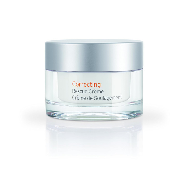 Kerstin Florian Rescue Creme Hydrating Face Moisturizer for Dry Skin Day Night Cream to Boost Collagen Elastin Reduce Wr