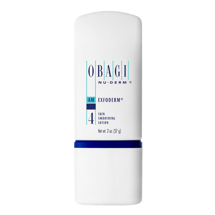 Obagi NuDerm Exfoderm Lightweight Exfoliating Lotion with Phytic Acid For Normal to Dry Skin Types 2 oz