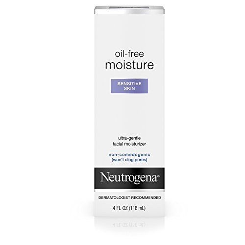 Neutrogena OilFree Daily Facial Moisturizer for Sensitive Skin UltraGentle Lightweight Moisturizers Free of Fragrances D