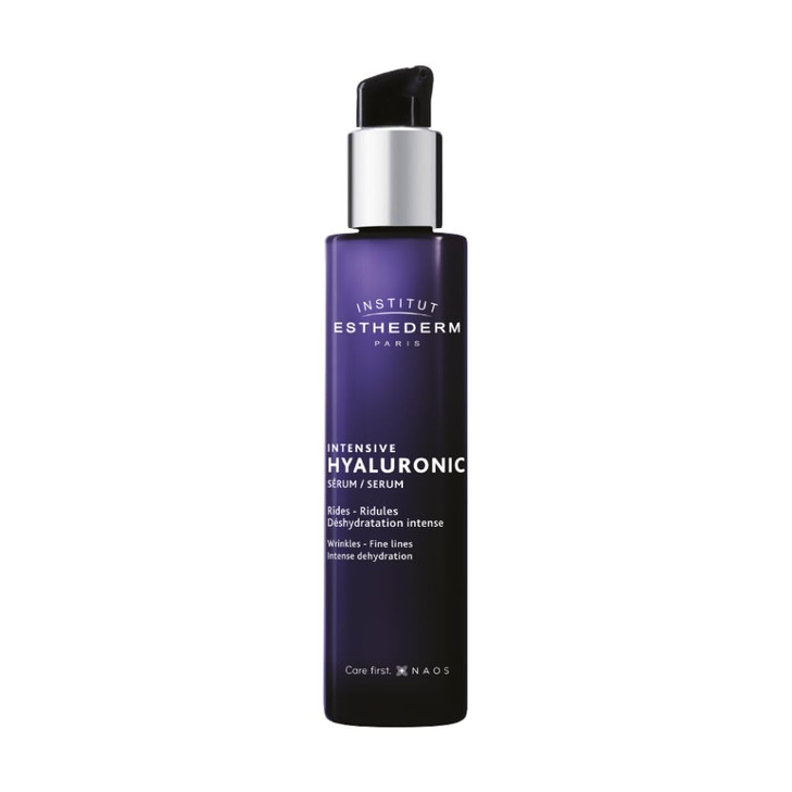 Institut Esthederm Intensive Hyaluronic Serum Aging Facial Serum for Wrinkles Fine Lines and Dehydrated Skin 1 Fl Oz