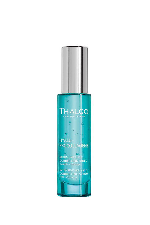THALGO THALGO Marine Skincare Intensive WrinkleCorrecting Serum Hyaluronic Acids and Marine ProCollagen Serum for All Sk