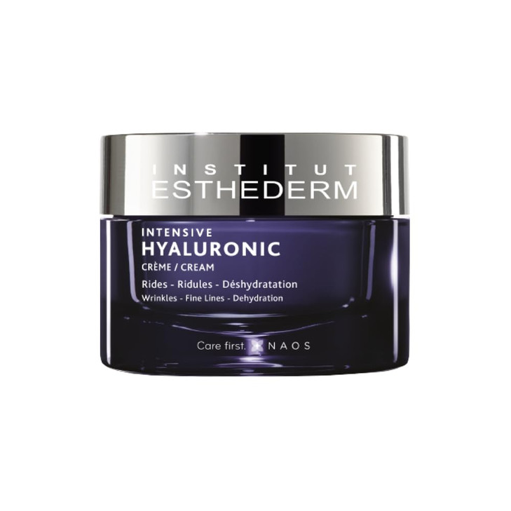 Institut Esthederm Intensive Hyaluronic Cream Face Cream for Wrinkles Fine Lines and Dehydrated Skin Face Neck and Dcoll