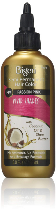 Bigen Semi-Permanent Haircolor #Pp4 Passion Pink 3 Ounce (88ml) online at globaldelivered