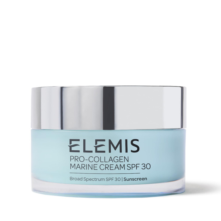 ELEMIS ProCollagen Marine Cream SPF 30 Lightweight AntiWrinkle Daily Facial Moisturizer