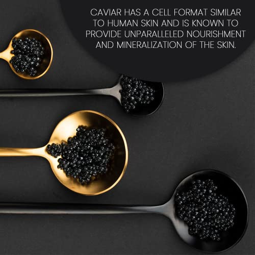 Black Caviar Under Eye Cream Anti Aging Skin Care Moisturizer Cream Instant Hydrating Collagen Puffiness and Bags Reduce