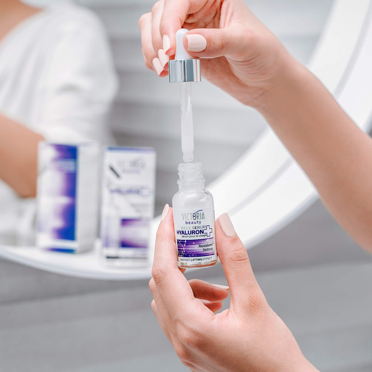 Victoria Beauty Hyaluron Day and Night Lifting Face Serum with Hyaluronic Acid Retinol and Plant Stem Cells The Best Ant