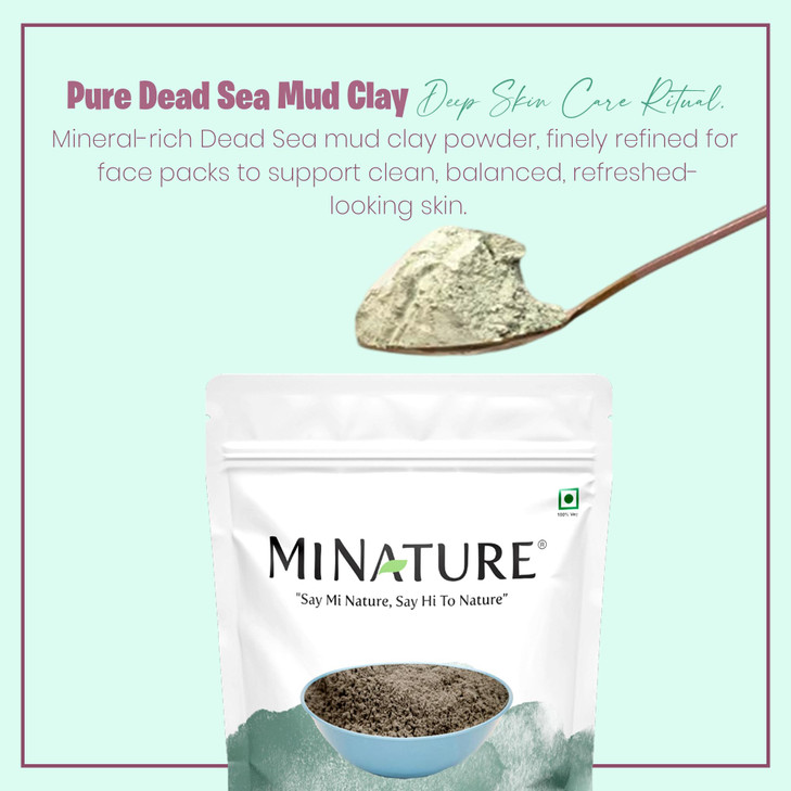 minature Dead Sea Mud Powder 227g8 oz05 lb 100 Pure Natural Mineral Rich Cleansing Detox Mask For Face Body Spa Care