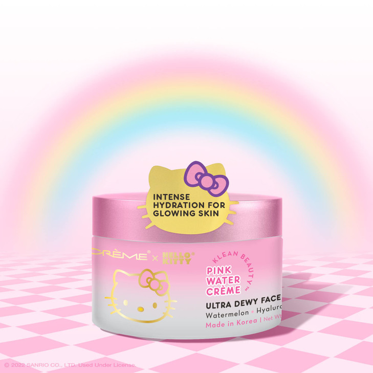 The Crme Shop x Hello Kitty Pink Water Crme Klean Beauty 2500 milliliters 65 Fl Oz 1
