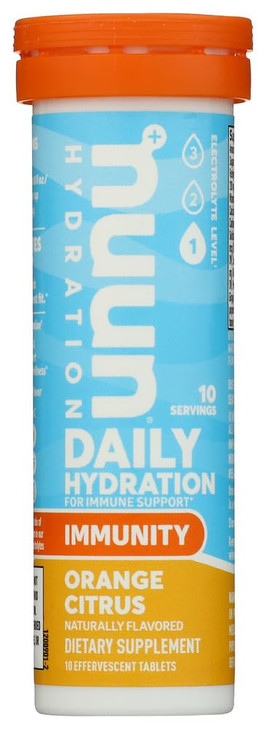 Nuun, Immunity Orange Citrus, 1.9 Ounce online at globaldelivered