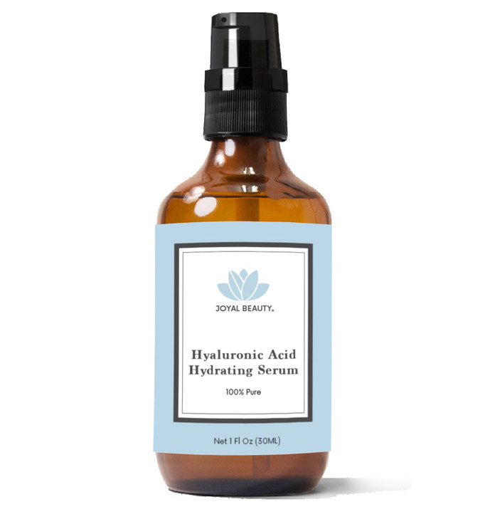 JOYAL BEAUTY Hyaluronic Acid Serum for Face Skin Eyes Lips 100 Pure Antiaging Hydrating Skin Serum 4 Highest Concentrati