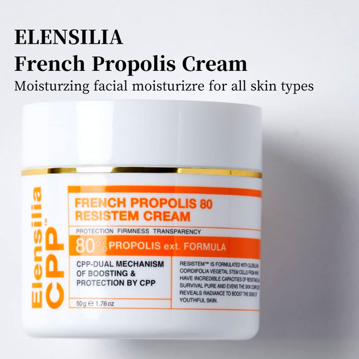 Elensilia CPP Cream 176 Fl Oz Adenosine Botanical Extracts for Plumping Firming Hydrating Moisturizing Propolis