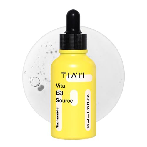 TIAM Vita B3 Source Serum 10 Niacinamide Glow Serum with 2 Arbutin for Dark Spots Uneven Skin Tone FastAbsorbing Vegan K