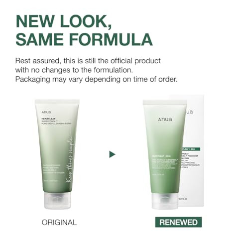 Anua Heartleaf Quercetinol Pore Deep Cleansing Foam Face wash for Pore Refining Cleanser Hydrating Daily Facial Cleanser