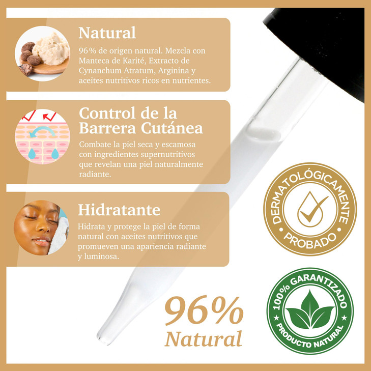 Purifect Smoother Than Butter Shea Butter Facial Serum with Vitamin E Oil Shea Butter Moisturises Dry Skin Protects the