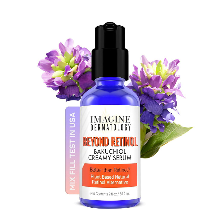 2 Bakuchiol 2 floz Creamy Serum Beyond Retinol Generous Size G3L Delivery System for AntiAging Anti Wrinkle Moisturizer
