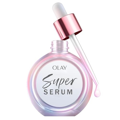 Olay Super Serum Niacinamide Vitamin C E Collagen Peptide AHA 5in1 Skin Care Benefits for Face Healthy Glow Brightening