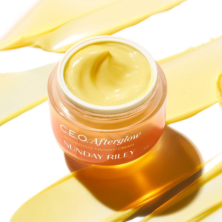 Sunday Riley CEO Afterglow Brightening Vitamin C Gel Cream 05oz