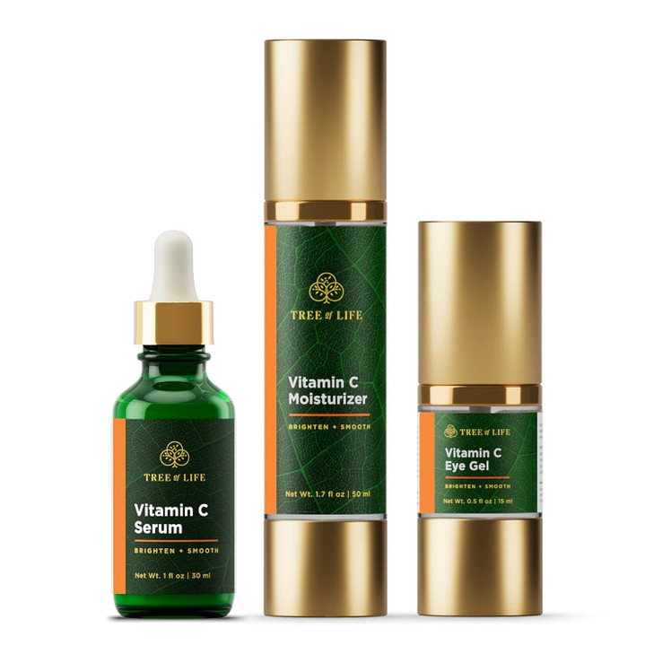 Tree of Life Beauty Ultimate Skin Care Set Brightening Firming Hydrating Moisturizing Brightening Complete Face Care Reg
