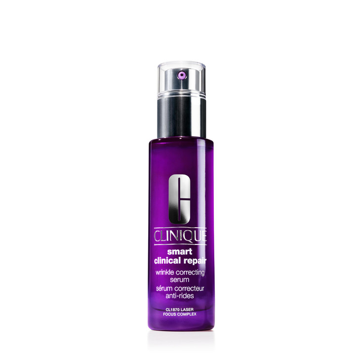 Clinique Smart Clinical Repair Wrinkle Correcting Anti Aging Face Serum With Hyaluronic Acid Peptides Advanced Retinoid