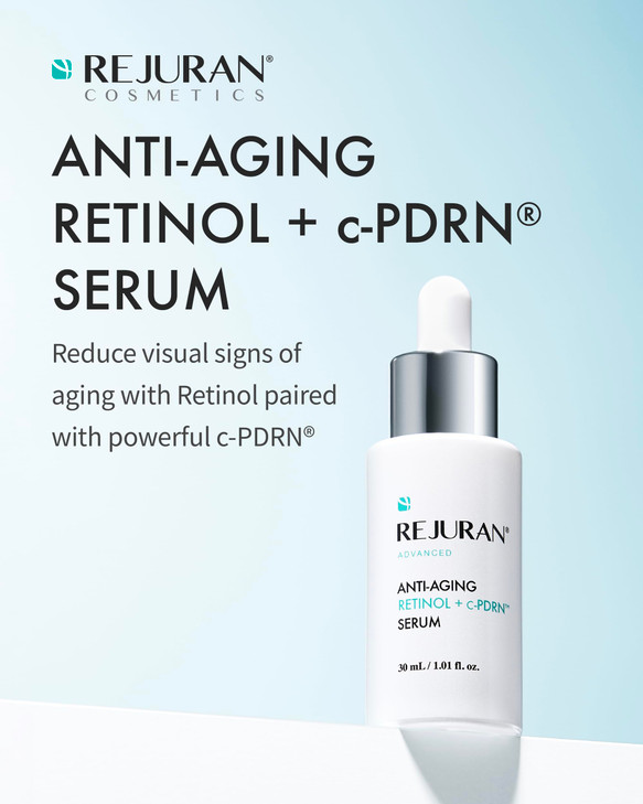 REJURAN Advanced AntiAging Retinol cPDRN Serum Boosting Facial Serum for Firmness Radiance and AntiWrinkle Care Clinical