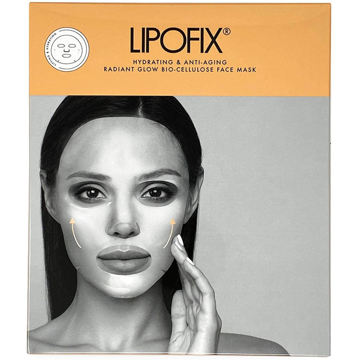 LIPOFIX Hydrating Facial Bio Cellulose Face Mask Sheet Made in Korea