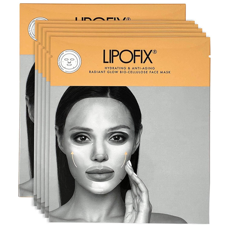 LIPOFIX Hydrating Facial Bio Cellulose Face Mask Sheet Made in Korea