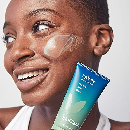 BioClarity Skin Smoothie Gel Moisturizer for Normal Oily Skin Types 24Hour Hydration Vegan Formula with Clean Ingredient
