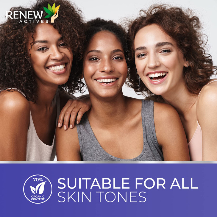 RENEW ACTIVES Retinol Facial Serum with Hyaluronic Acid Vitamin C Hydrating Nourishing Formula for Youthful Skin Reduces
