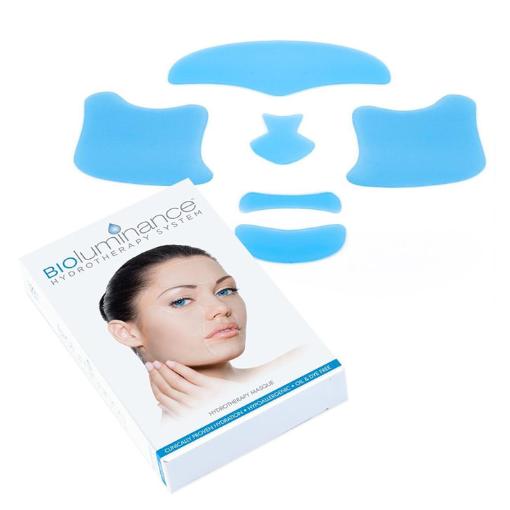BIOluminance Silicone Hydrotherapy Masque Skin Care Face Mask with Advanced Silicone Gel Technology to Help Tighten Fine