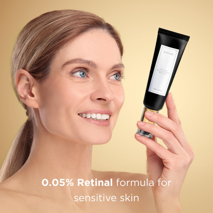 MATKAS Korean Active Capsule 005 Retinal Hybrid Face Cream 17 Fl Oz Night Time Face Moisturizer Korean Skin Care Anti Ag