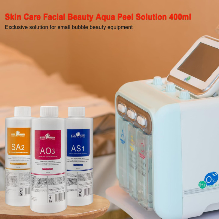 Elitzia Aqua Peel Solution Facial Aquapeel serum Skin Care AS1 SA2 AO3 Facial Dermabrasion Machine Face Cleansing Moistu