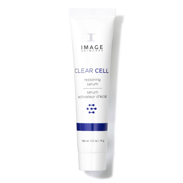 IMAGE Skincare CLEAR CELL Restoring Serum Balancing and Mattifying Facial Serum for Oily Prone Skin 05 oz