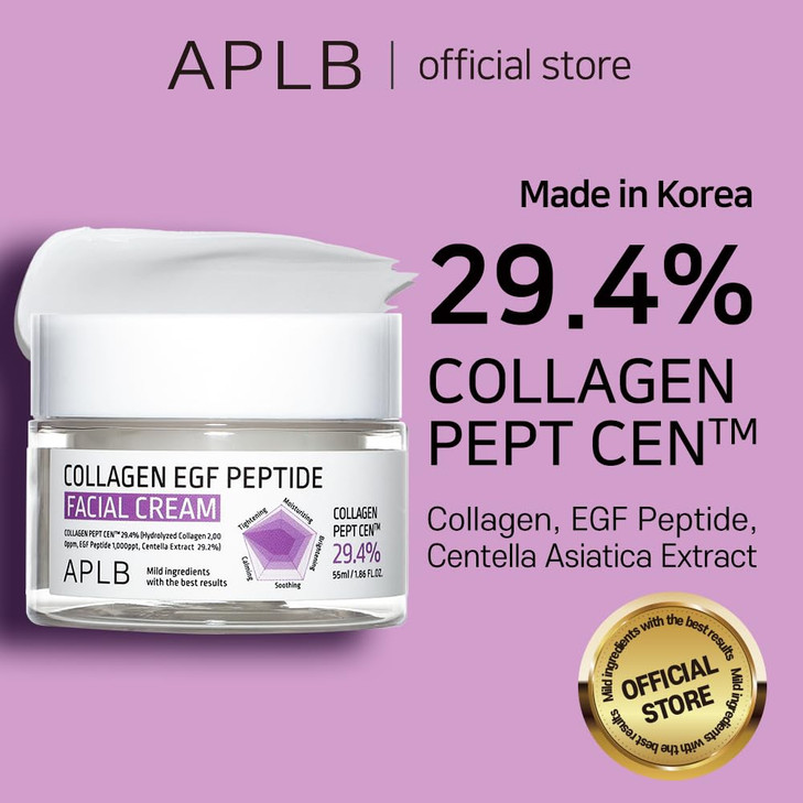 APLB Collagen EGF Peptide Facial Cream COLLAGEN PEPT CEN 294 186 FLOZKorean Skincare Elasticity care Deep hydration Revi