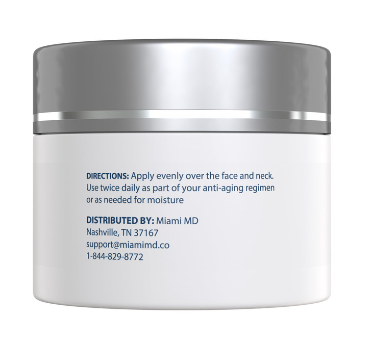 MiamiMD AgeDefying Lifting Firming Face Cream for Women Lift Firm for Anti Aging Wrinkle Reducer Hydrating Moisturizer f